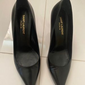 Yves Saint Laurent stiletto black heel women